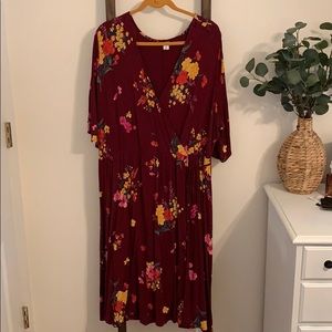 Old Navy Mock Wrap Dress